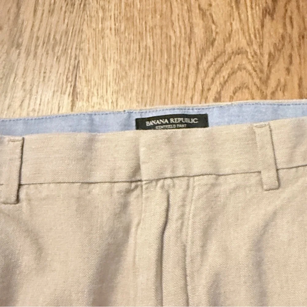 Banana Republic Men's Khaki Chinos 34x32 EUC AM